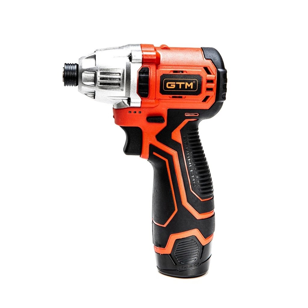 Шуруповерт GTM ударний IS12/120BL, 12В, 120Нм, 0-3000 об/хв, 2x2Ah (IS12/120BL) - фото 3 Шуруповерт GTM ударний IS12/120BL, 12В, 120Нм, 0-3000 об/хв, 2x2Ah (IS12/120BL) - фото 3