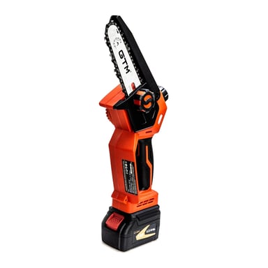 Ланцюгова пила GTM CS18/127BL, 18В, шина 5"/12,7см, 4Ah (CS18/127BL KIT) - фото 1