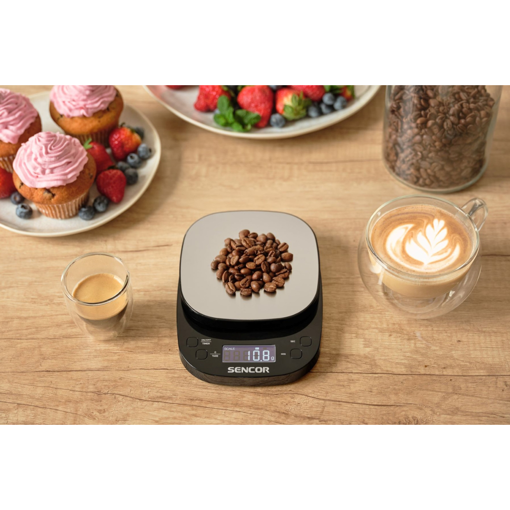 Ваги кухонні Sencor SKS0804BK - фото 3 Ваги кухонні Sencor SKS0804BK - фото 3