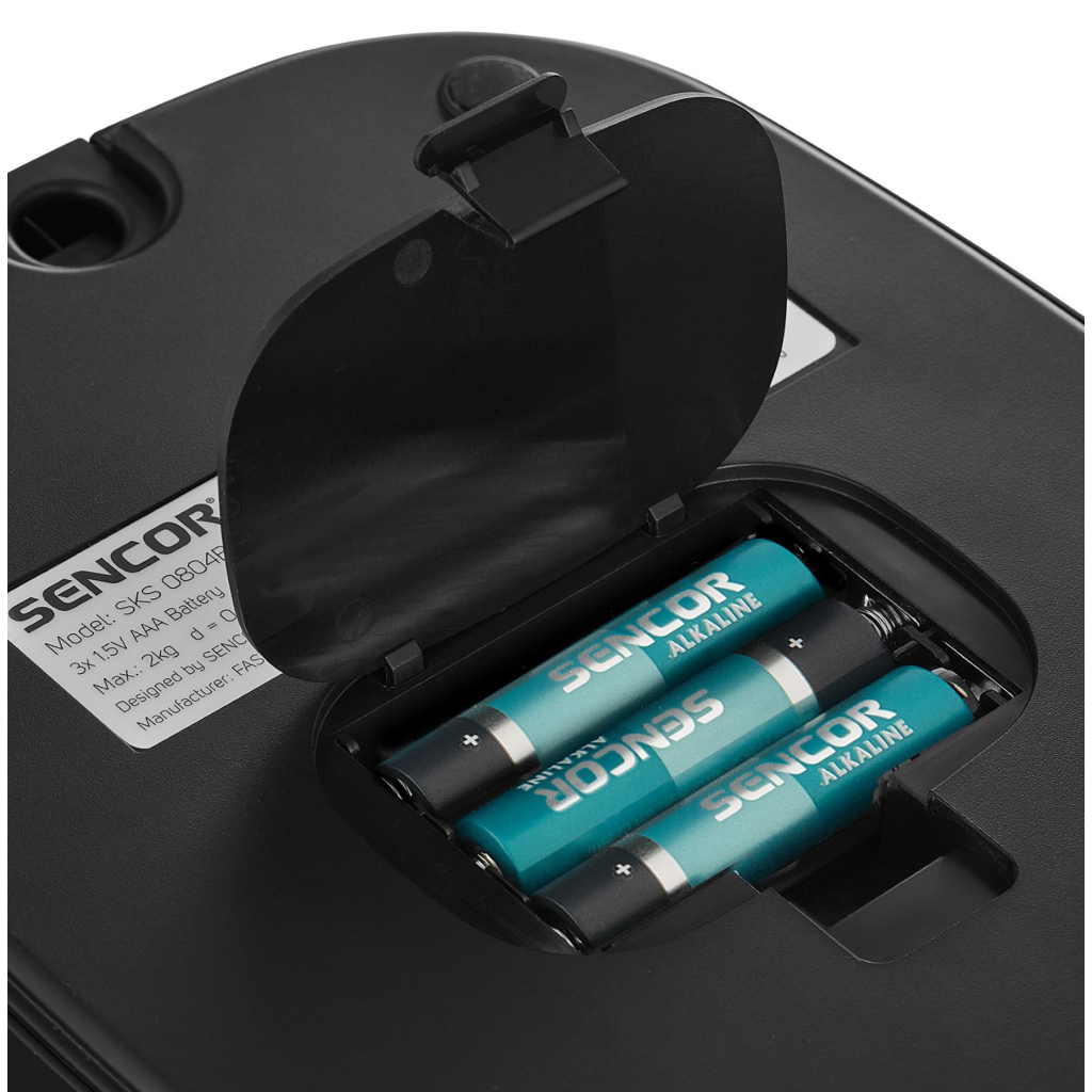 Ваги кухонні Sencor SKS0804BK - фото 8 Ваги кухонні Sencor SKS0804BK - фото 8