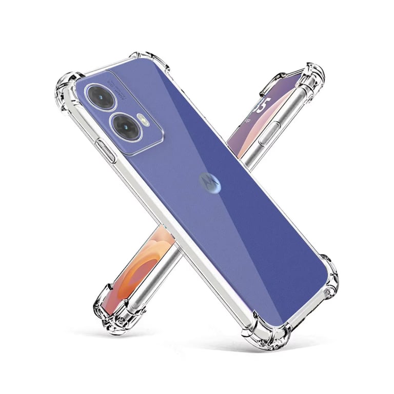 Чохол до мобільного телефона BeCover Anti-Shock Motorola Moto G85 Clear (712310) - фото 2