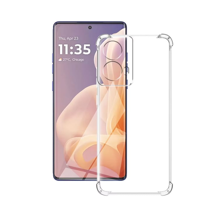 Чохол до мобільного телефона BeCover Anti-Shock Motorola Moto G85 Clear (712310) - фото 3