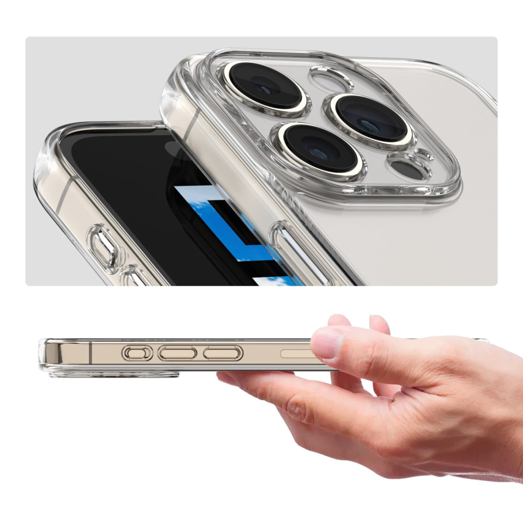 Чохол до мобільного телефона BeCover Apple iPhone 16 Pro Max Transparancy (712281) - фото 3 Чохол до мобільного телефона BeCover Apple iPhone 16 Pro Max Transparancy (712281) - фото 3