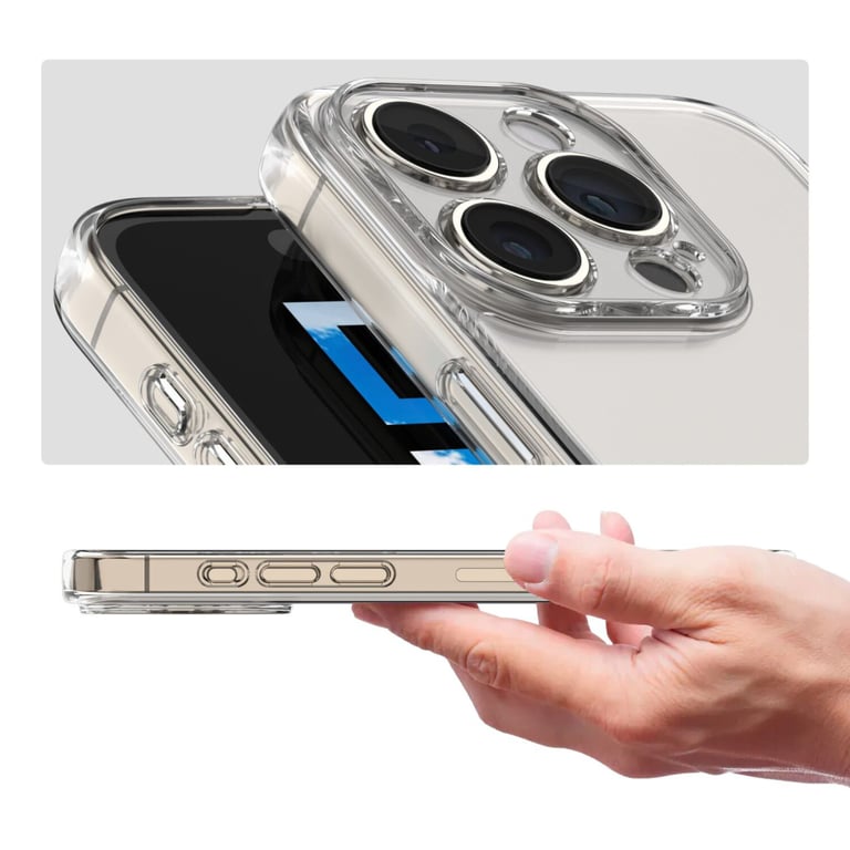 Чохол до мобільного телефона BeCover Apple iPhone 16 Pro Max Transparancy (712281) - фото 3