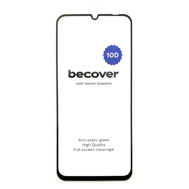 Скло захисне BeCover Realme C63 10D Black (712340) - фото 2