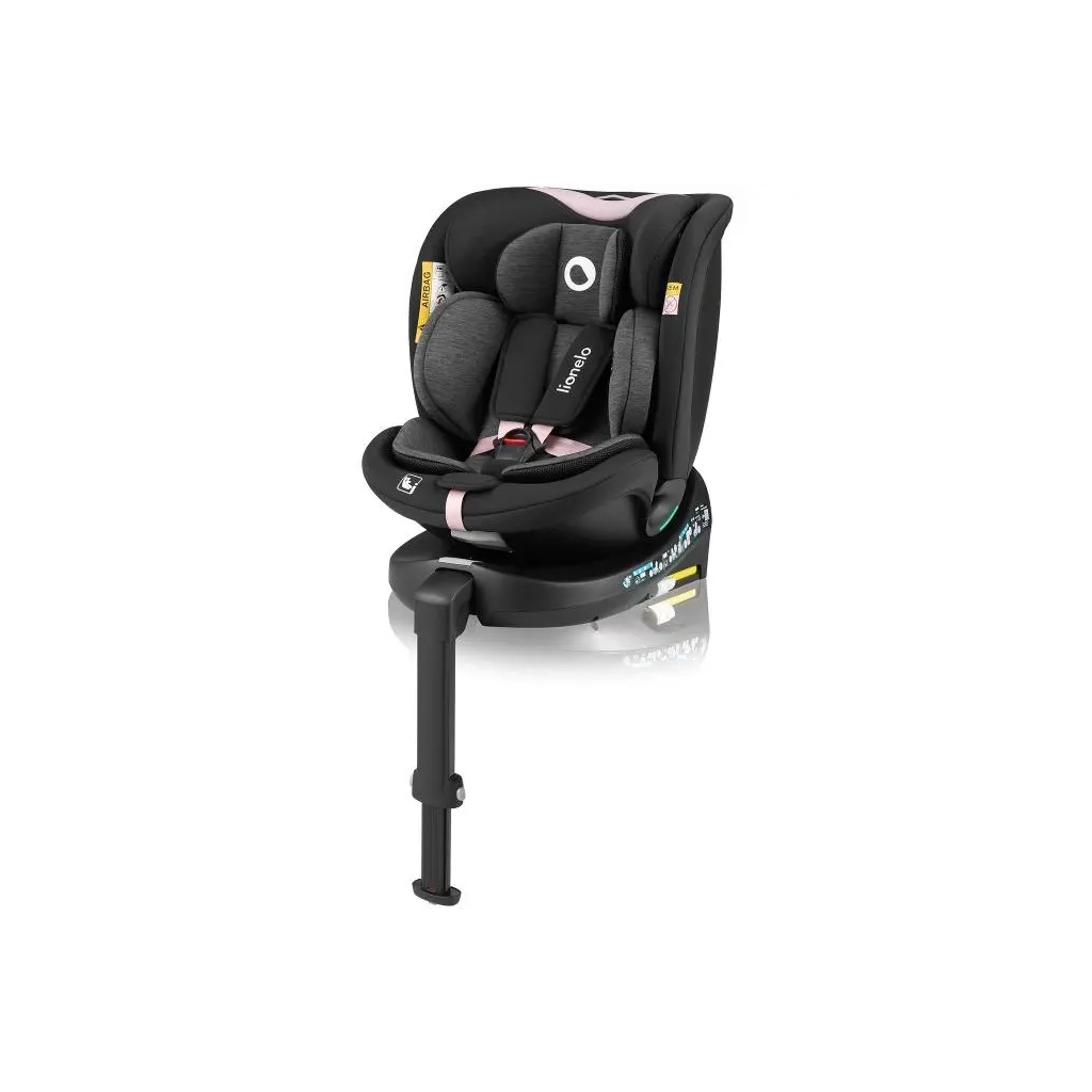 Автокрісло Lionelo Navy I-Size Black Pink (LO-NAVY I-SIZE BLACK PINK) - фото 2 Автокрісло Lionelo Navy I-Size Black Pink (LO-NAVY I-SIZE BLACK PINK) - фото 2