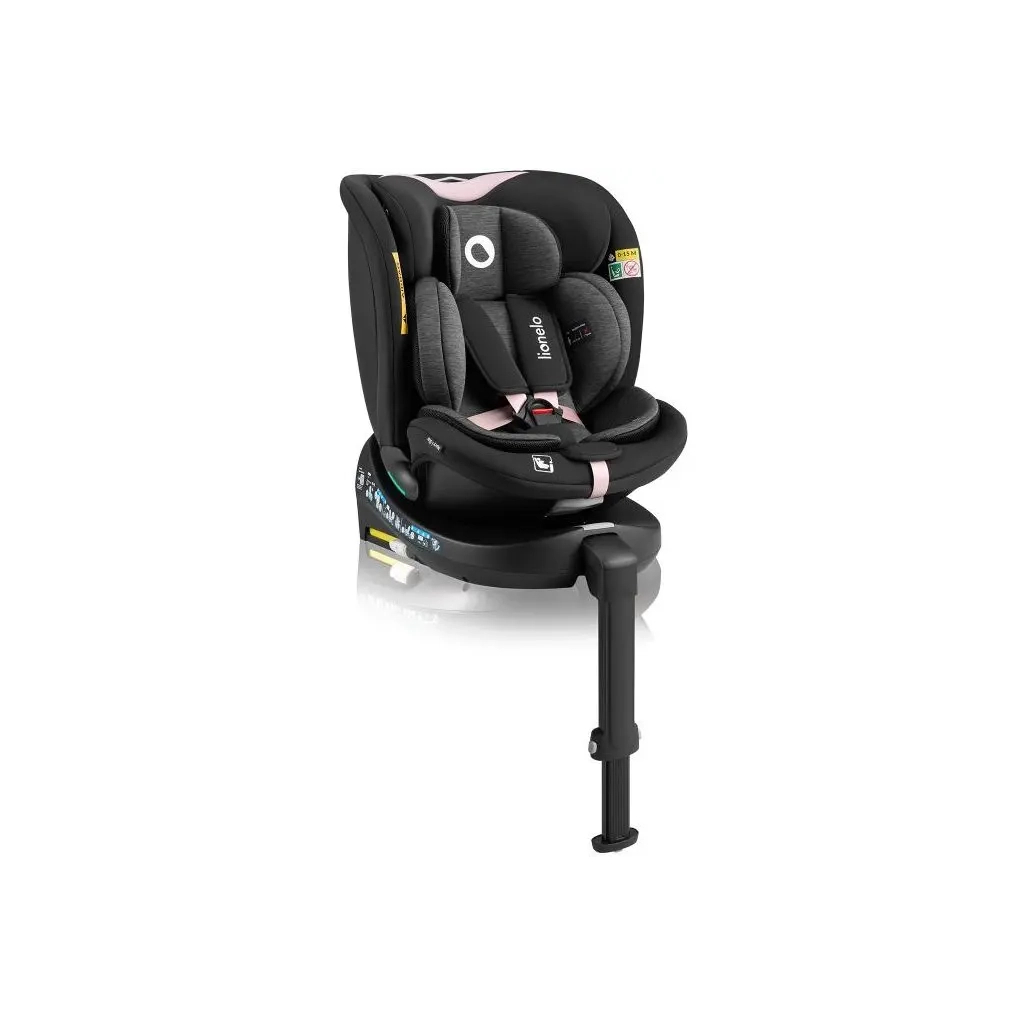 Автокрісло Lionelo Navy I-Size Black Pink (LO-NAVY I-SIZE BLACK PINK) - фото 5 Автокрісло Lionelo Navy I-Size Black Pink (LO-NAVY I-SIZE BLACK PINK) - фото 5