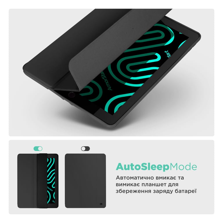 Чохол до планшета Armorstandart Smart Fold Pen Apple iPad Air 13 (2024) Black (ARM78133) - фото 6