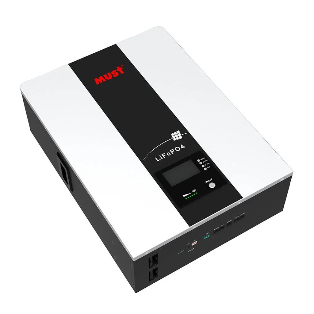 Батарея LiFePo4 Must 51.2V - 100Ah (LP16-48100) - фото 2 Батарея LiFePo4 Must 51.2V - 100Ah (LP16-48100) - фото 2