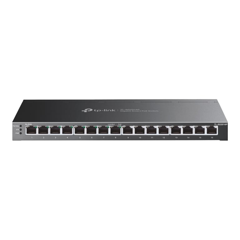 Комутатор мережевий TP-Link SG2016P - фото 1