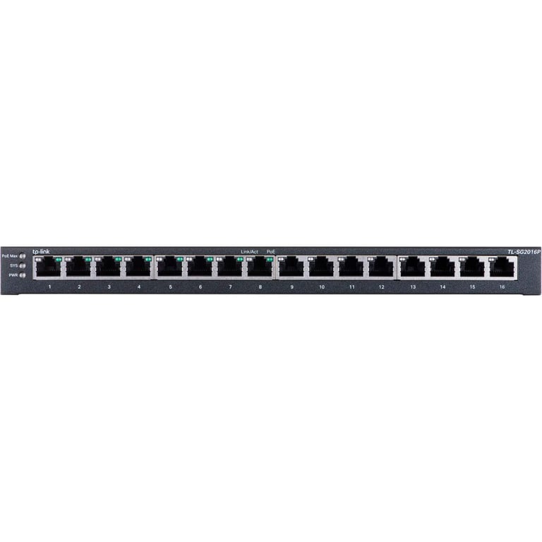 Комутатор мережевий TP-Link SG2016P - фото 3