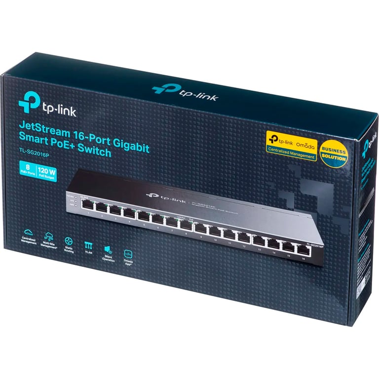Комутатор мережевий TP-Link SG2016P - фото 5