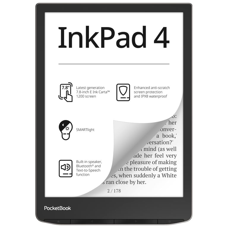 Електронна книга Pocketbook 743G InkPad 4, Stardust Silver (PB743G-U-WW) - фото 1