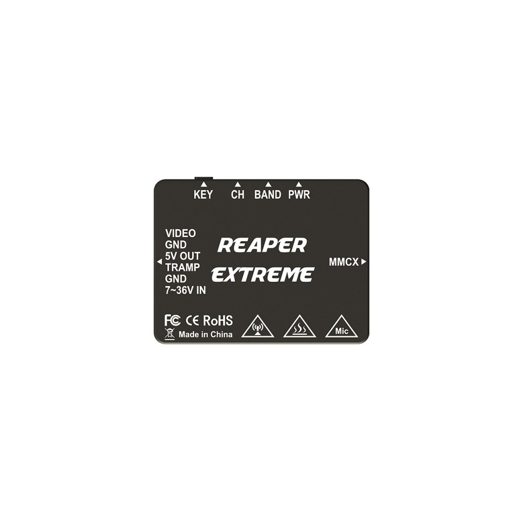 Відеопередавач (VTX) Foxeer Reaper Extreme V3 2.5W 4.9G6G 80CH VTx (MR1844) - фото 2 Відеопередавач (VTX) Foxeer Reaper Extreme V3 2.5W 4.9G6G 80CH VTx (MR1844) - фото 2