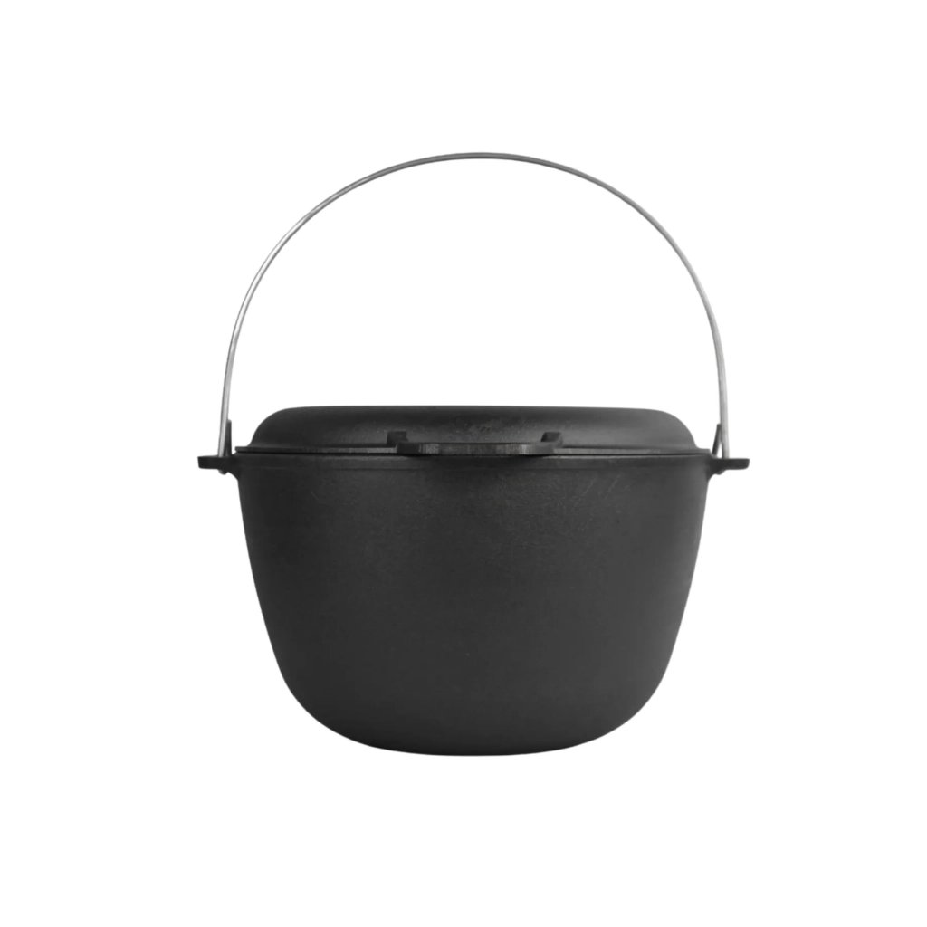 Котел туристичний Brizoll чавунний з кришкою-сковородою10 л (KT10-2) - фото 5 Котел туристичний Brizoll чавунний з кришкою-сковородою10 л (KT10-2) - фото 5
