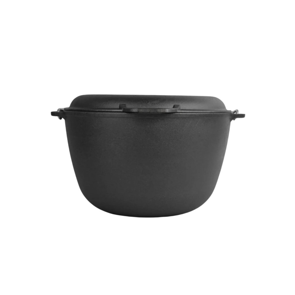 Котел туристичний Brizoll чавунний з кришкою-сковородою10 л (KT10-2) - фото 6 Котел туристичний Brizoll чавунний з кришкою-сковородою10 л (KT10-2) - фото 6