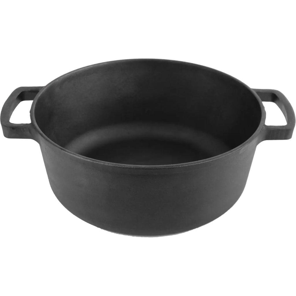 Каструля Brizoll чавунна без кришки 4 л (P-4L) - фото 1