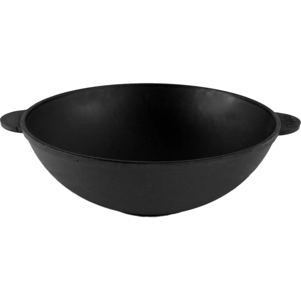 Сковорода Brizoll чавунна WOK з чавунною кришкою 4,7 л 300х103 мм (W30-1) - фото 3 Сковорода Brizoll чавунна WOK з чавунною кришкою 4,7 л 300х103 мм (W30-1) - фото 3