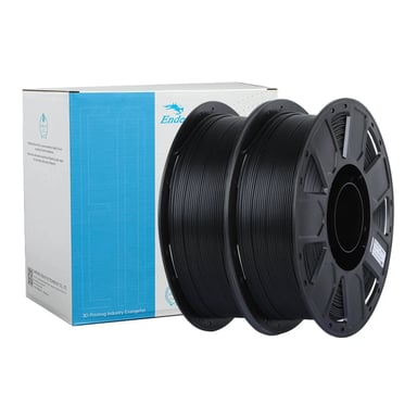 Пластик для 3D-принтера Creality Ender PLA 1.75мм, black, 2*1kg (3301010326) - фото 1