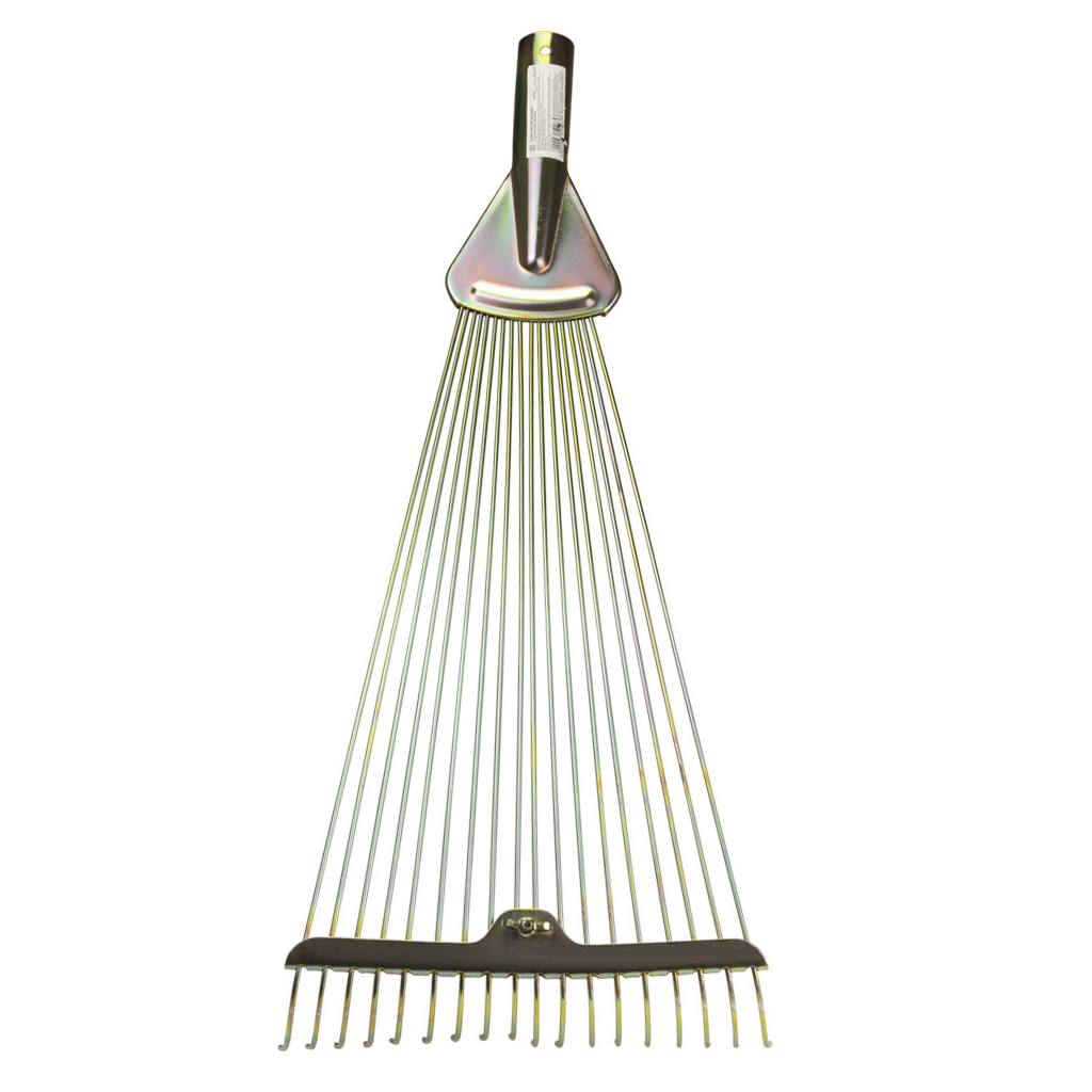 Граблі Grad віялові розсувні 18 дротяних зубів 520×250мм (5052075) - фото 1