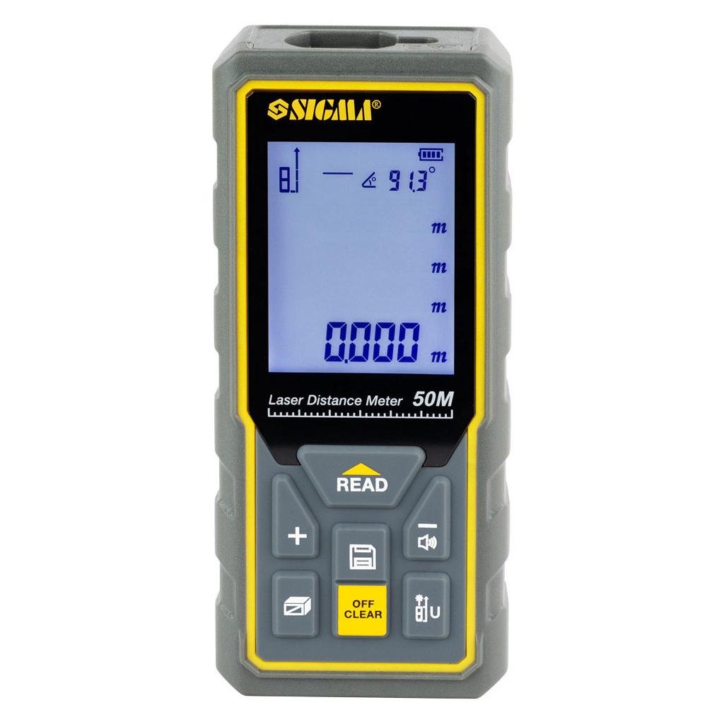 Далекомір Sigma лазерний 50м (3727411) Далекомір Sigma лазерний 50м (3727411)