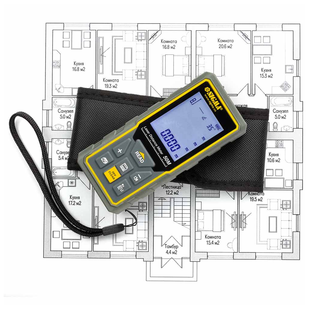 Далекомір Sigma лазерний 50м (3727411) - фото 10 Далекомір Sigma лазерний 50м (3727411) - фото 10