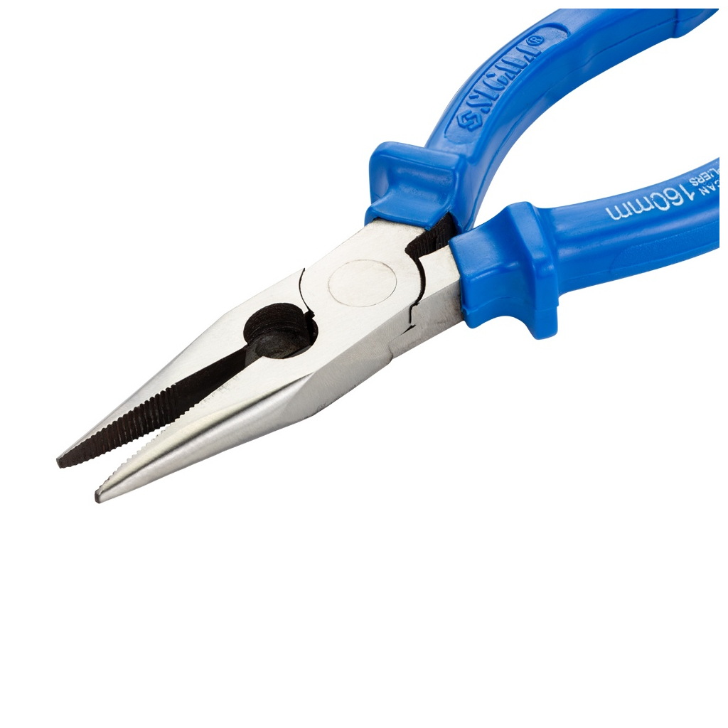 Плоскогубці Sigma довгогубці прямі 160мм сині (4357161) - фото 7 Плоскогубці Sigma довгогубці прямі 160мм сині (4357161) - фото 7