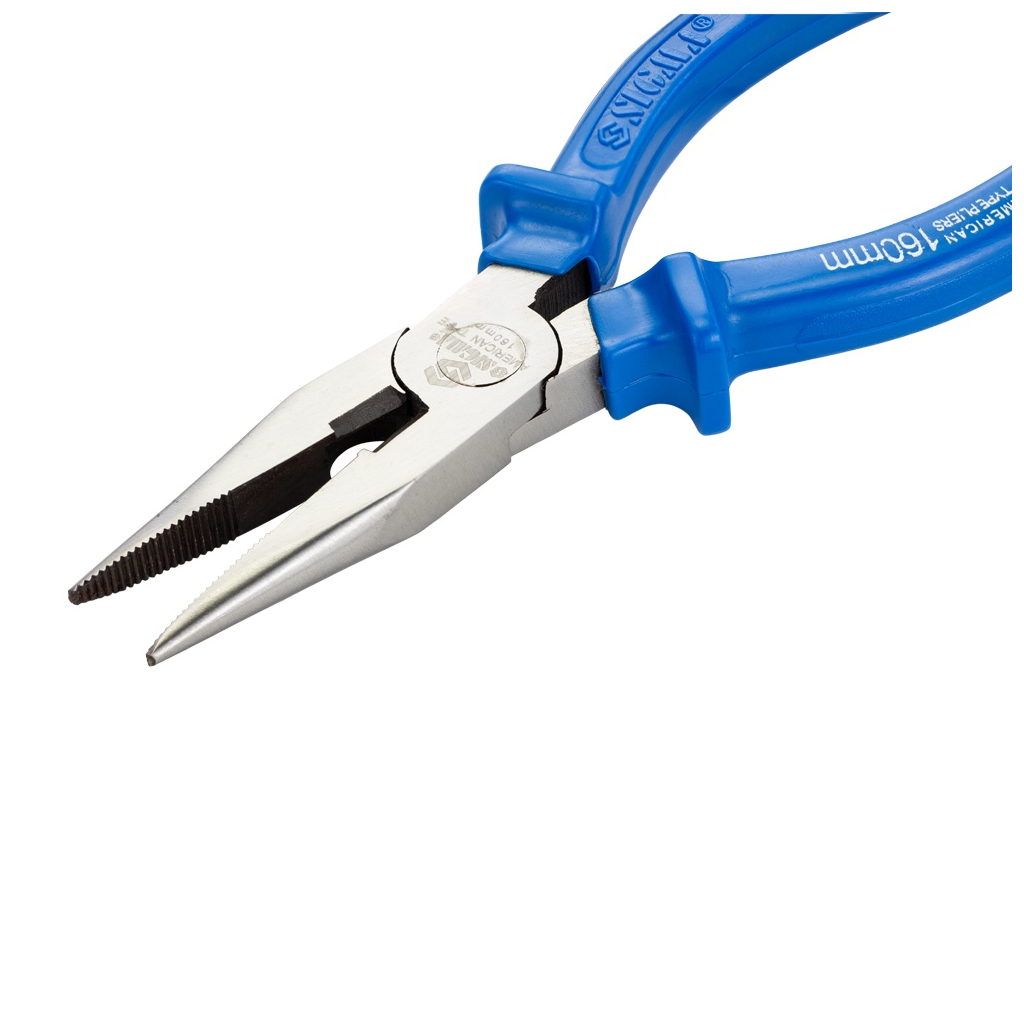 Плоскогубці Sigma довгогубці прямі 160мм сині (4357161) - фото 8 Плоскогубці Sigma довгогубці прямі 160мм сині (4357161) - фото 8