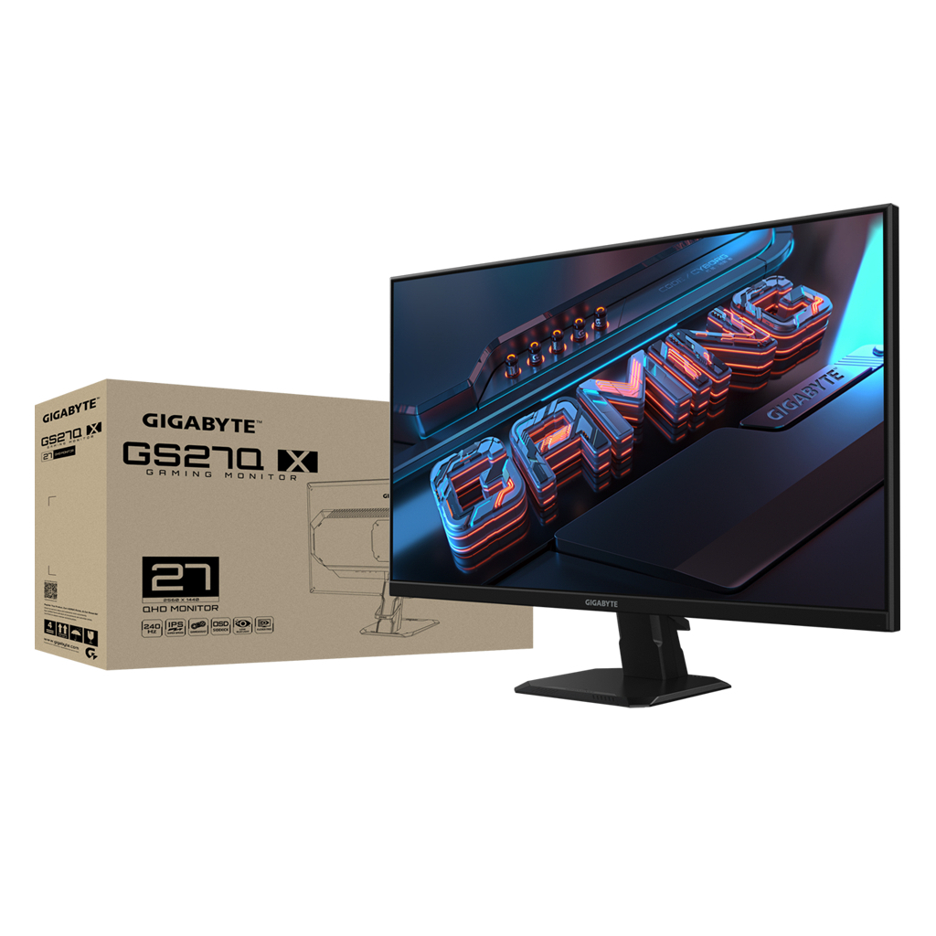 Монітор GIGABYTE GS27Q X Gaming Monitor - фото 7 Монітор GIGABYTE GS27Q X Gaming Monitor - фото 7