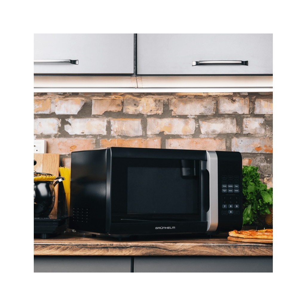 Мікрохвильова піч Grunhelm 23MX823-B - фото 7 Мікрохвильова піч Grunhelm 23MX823-B - фото 7