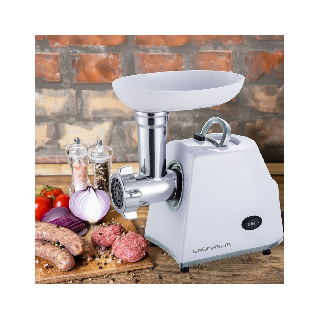 М'ясорубка Grunhelm AMG145W - фото 3 М'ясорубка Grunhelm AMG145W - фото 3
