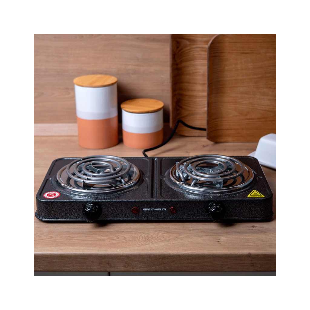Настільна плита Grunhelm GHP-5613 - фото 4 Настільна плита Grunhelm GHP-5613 - фото 4