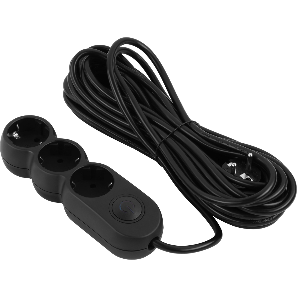 Мережевий подовжувач 2E 2E-U03VES10MBK - фото 1