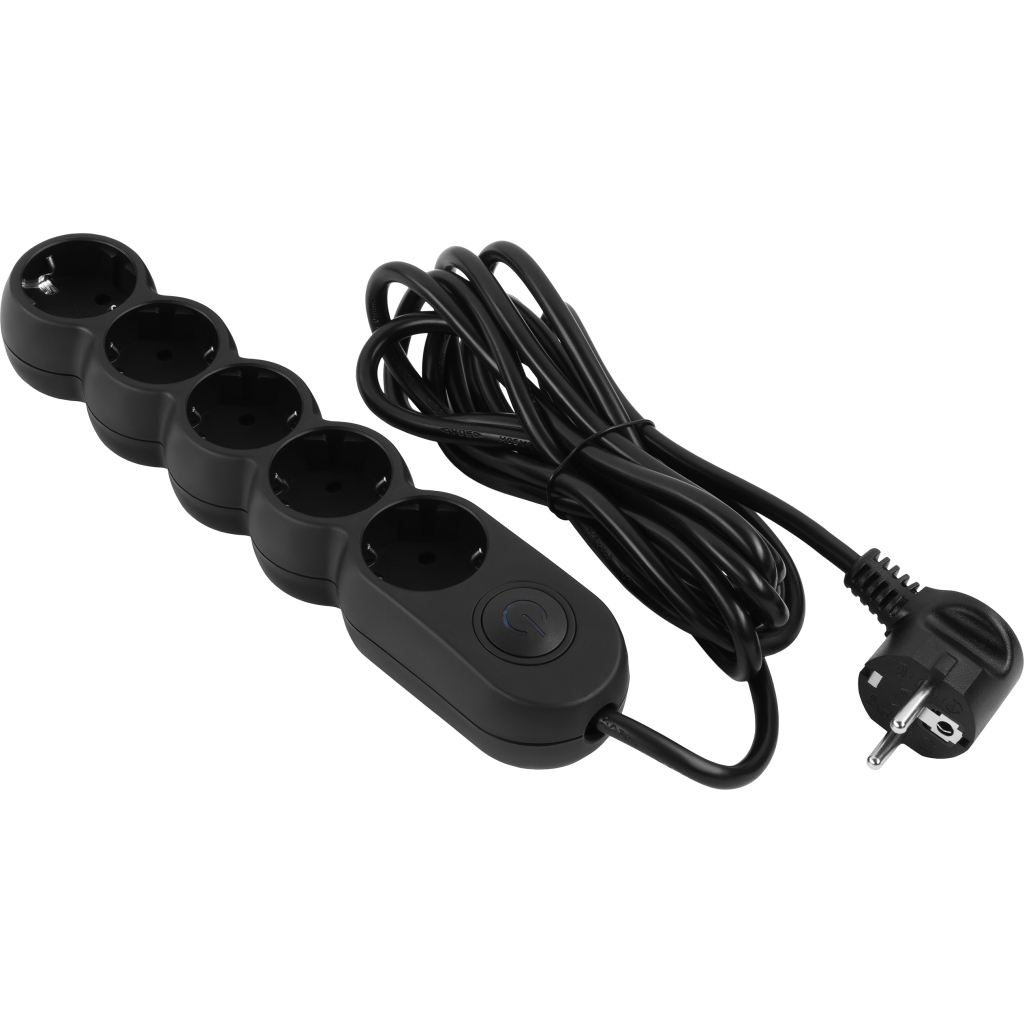 Мережевий подовжувач 2E 2E-U05VESM3BK - фото 1