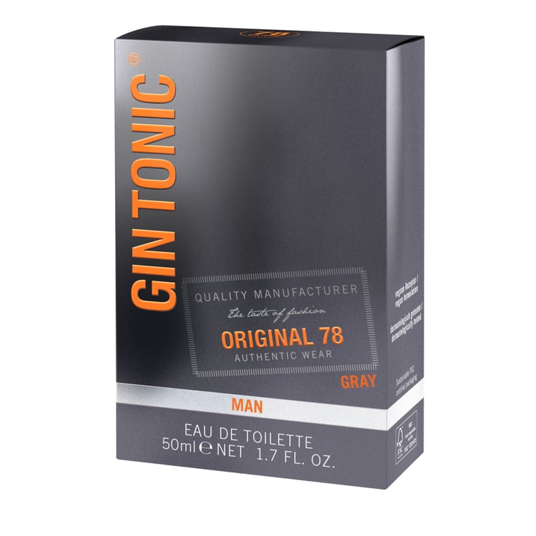 Туалетна вода Gin Tonic Original 78 Gray 50 мл (4051395582172) - фото 3