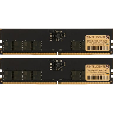 Модуль пам%27яті для комп%27ютера DDR5 32GB (2x16GB) 4800 MHz INTELIGENTES (IU5AIH2/32)