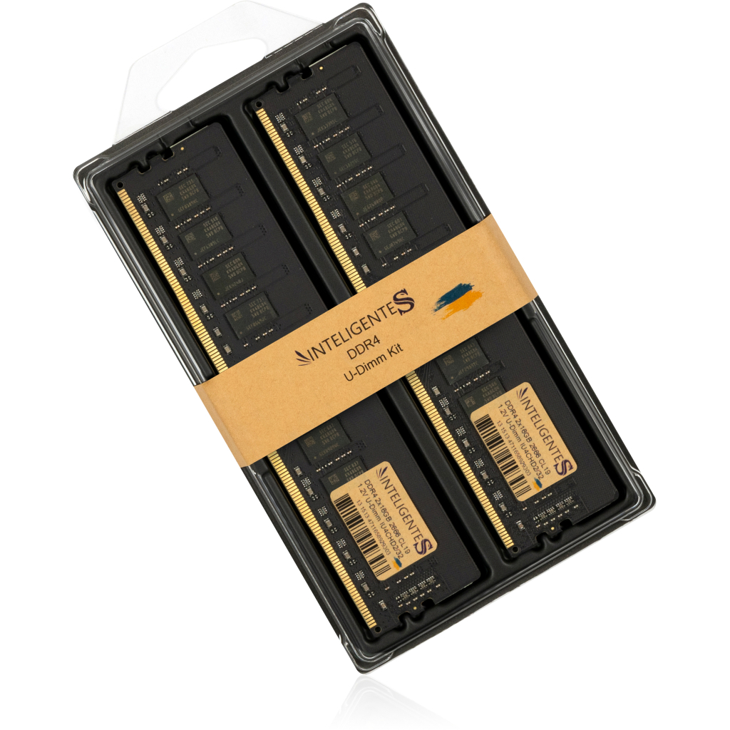 Модуль пам'яті для комп'ютера DDR4 32GB (2x16GB) 2666 MHz INTELIGENTES (IU4CHD2/32) - фото 6 Модуль пам'яті для комп'ютера DDR4 32GB (2x16GB) 2666 MHz INTELIGENTES (IU4CHD2/32) - фото 6