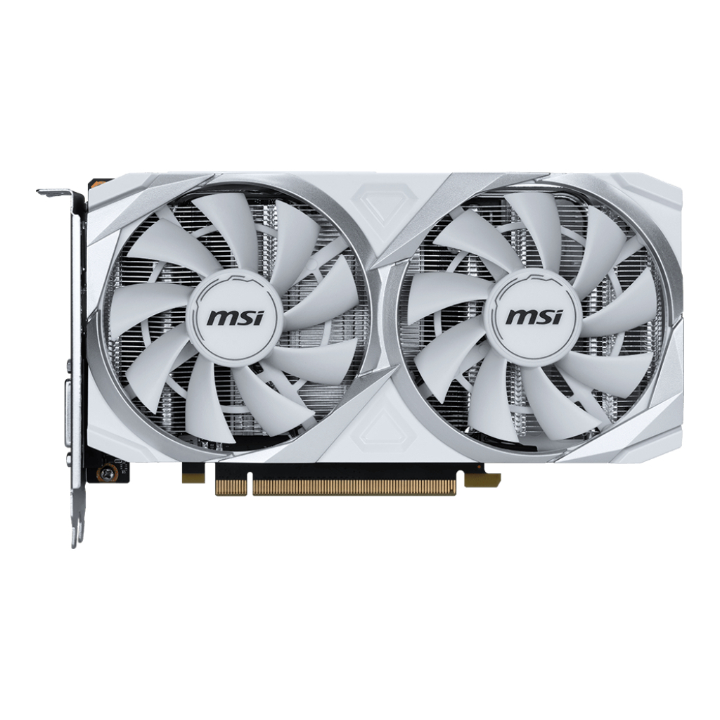 Відеокарта MSI GeForce RTX3050 8Gb VENTUS 2X XS WHITE OC (RTX 3050 VENTUS 2X XS WHITE 8G OC) - фото 1