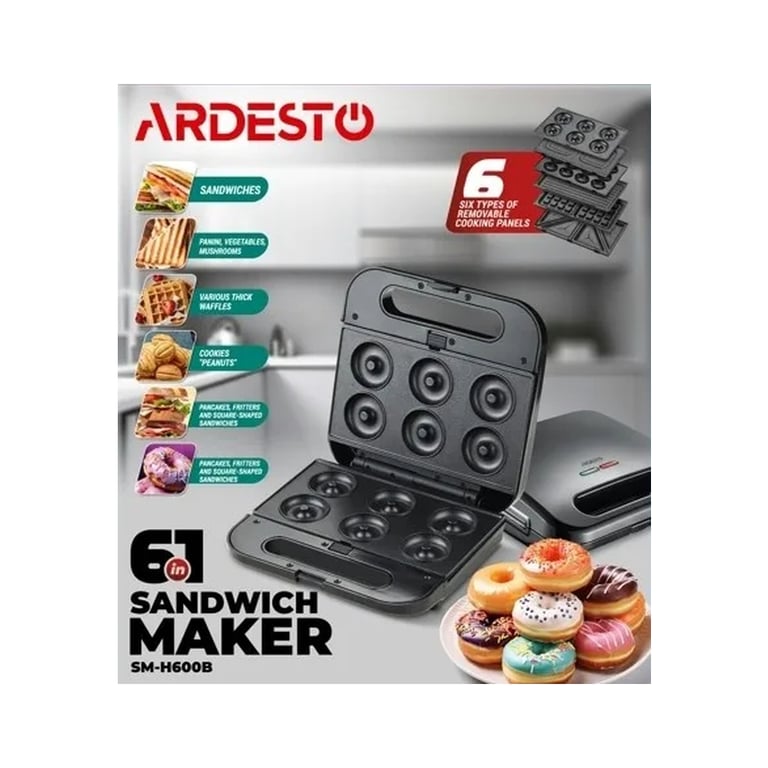 Сендвічниця Ardesto SM-H600B - фото 4