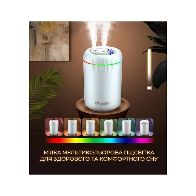 Зволожувач повітря DYXON MEGAHUMI 3500 White (DXNZVMGHMI3500W) - фото 3