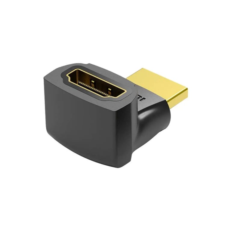 Перехідник HDMI F to HDMI M 270° 4K 60Hz PVC Vention (AINB0) - фото 2