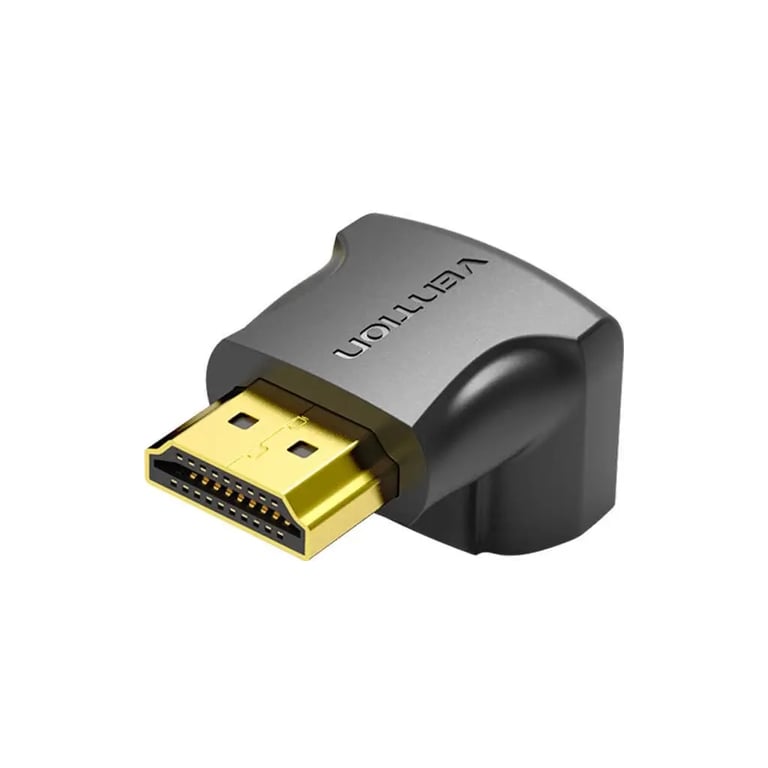 Перехідник HDMI F to HDMI M 270° 4K 60Hz PVC Vention (AINB0) - фото 3