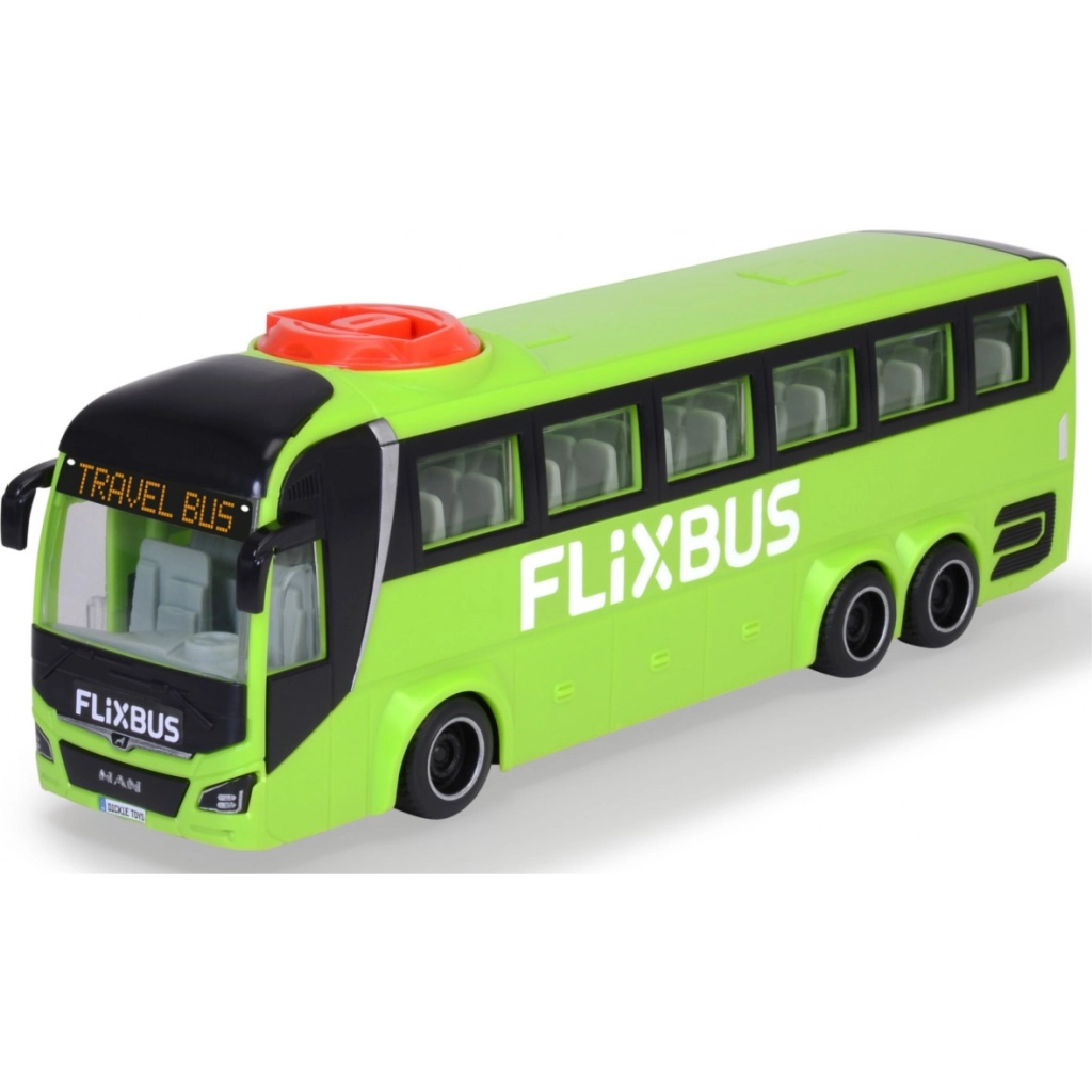 Спецтехніка Dickie Toys Туристичний автобус Фліксбас 26,5 см (3744015) Спецтехніка Dickie Toys Туристичний автобус Фліксбас 26,5 см (3744015)