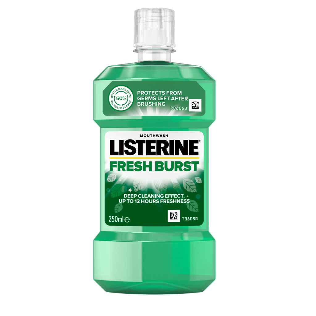 Ополіскувач для порожнини рота Listerine Сплеск свіжості 250 мл (5010123703431) - фото 1 Ополіскувач для порожнини рота Listerine Сплеск свіжості 250 мл (5010123703431) - фото 1