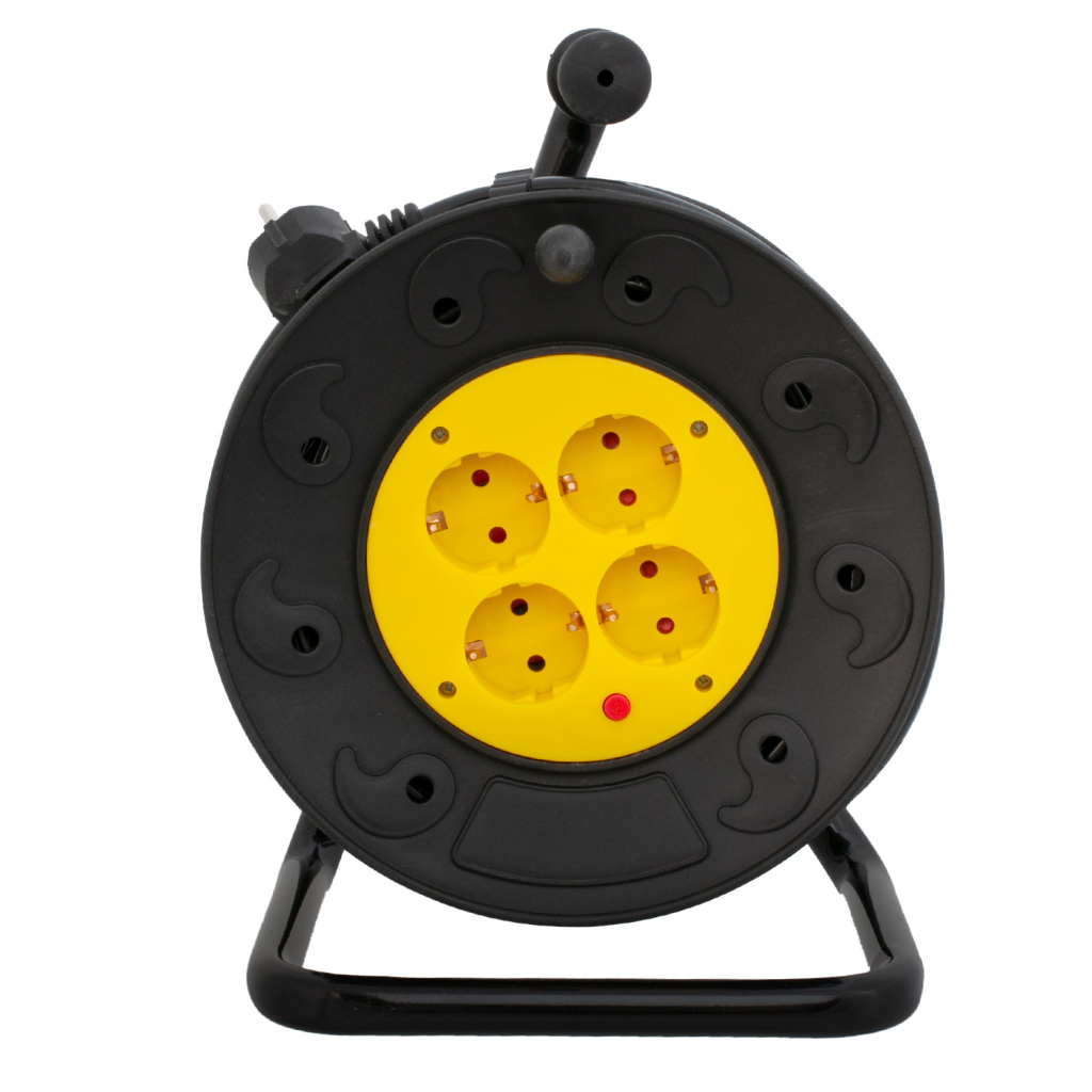 Мережевий подовжувач Patron EXT-PN-CABREL-25A-4 25m (EXT-PN-CABREL-25A-4) - фото 2 Мережевий подовжувач Patron EXT-PN-CABREL-25A-4 25m (EXT-PN-CABREL-25A-4) - фото 2