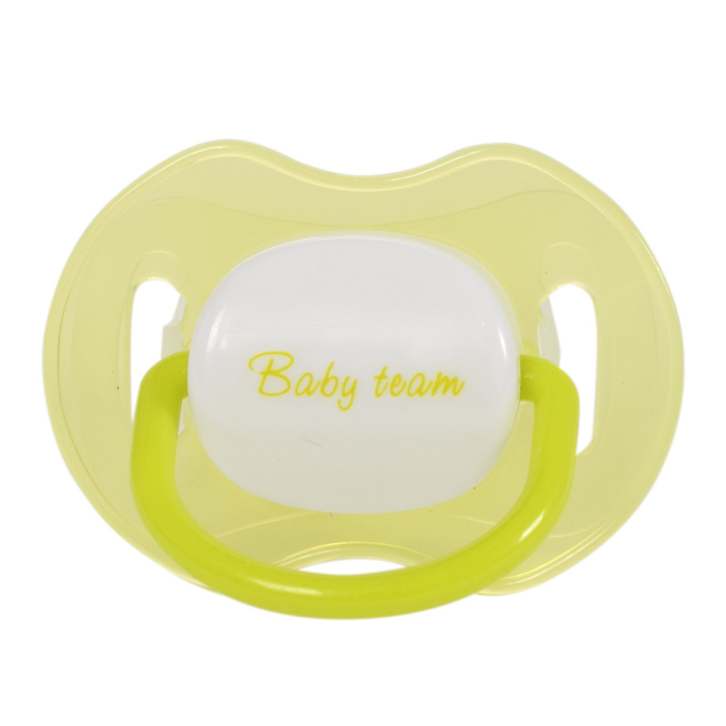 Пустушка Baby Team Силіконова ортодонтична З ковпачком та кільцем Нічна Від 12 місяців (4824428030083) Пустушка Baby Team Силіконова ортодонтична З ковпачком та кільцем Нічна Від 12 місяців (4824428030083)