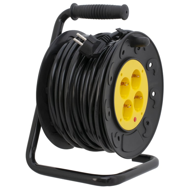 Мережевий подовжувач Patron EXT-PN-CABREL-25B-4 25m 3*2.5mm2 (EXT-PN-CABREL-25B-4) - фото 2