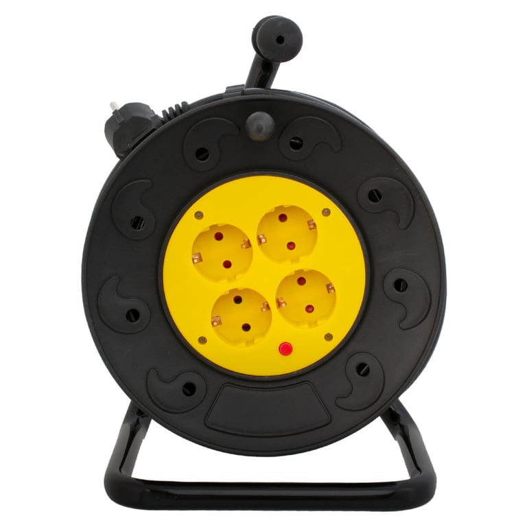 Мережевий подовжувач Patron EXT-PN-CABREL-40-4 40m 3*2.5mm2 (EXT-PN-CABREL-40-4) - фото 1