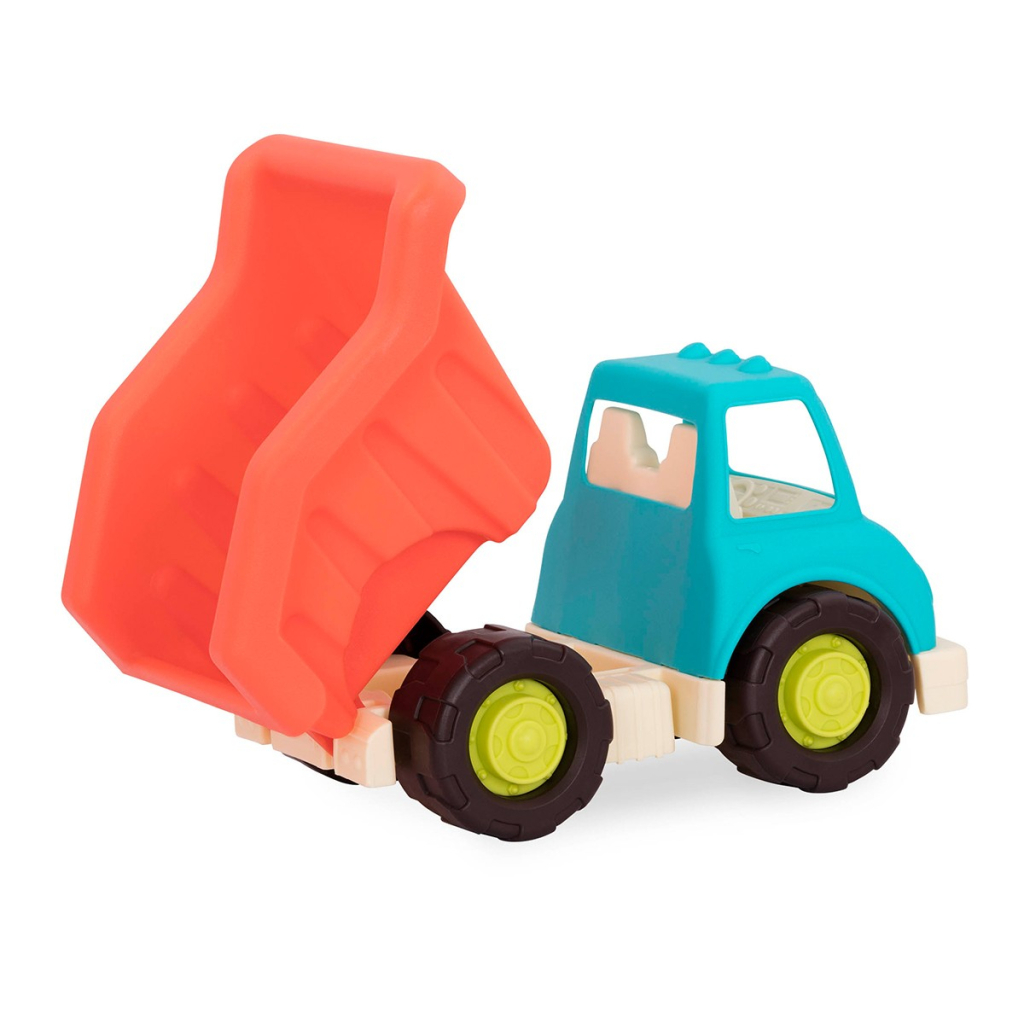 Машина Battat Баттатомобіль Самоскид помаранч-море (BX1720Z) - фото 2 Машина Battat Баттатомобіль Самоскид помаранч-море (BX1720Z) - фото 2