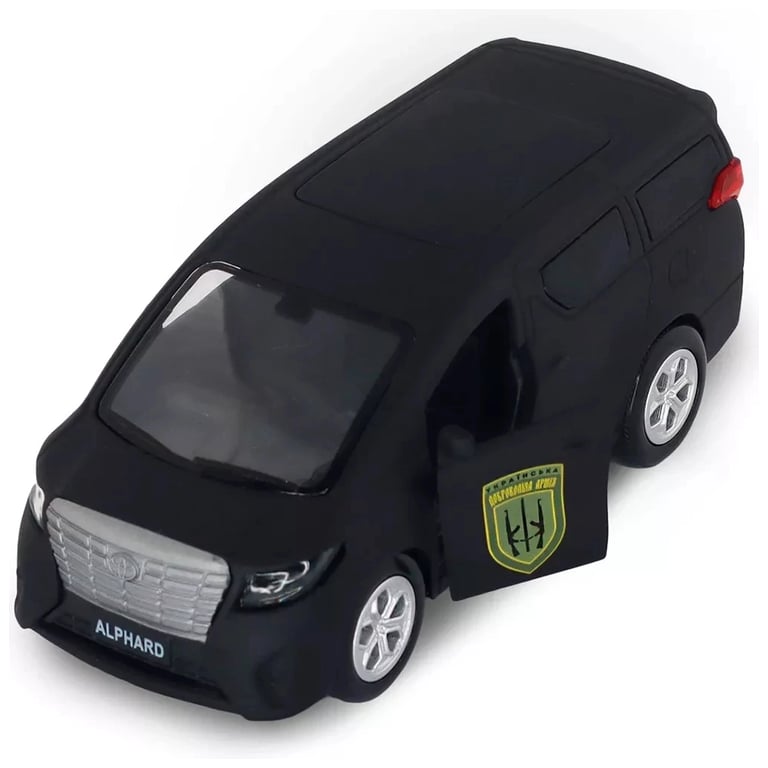 Машина TechnoDrive серії Шеврони Героїв - Toyota Alphard - УДА (KM6011UD) - фото 2